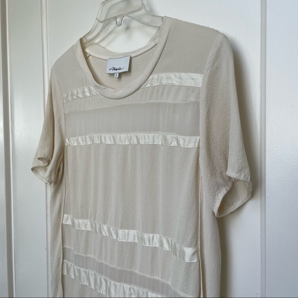 3.1 Phillip Lim cream silk tunic - Picture 2 of 14